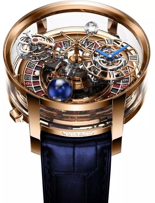 Jacob & Co Astronomia Casino Double Axis Tourbillon AT160.40.AA.AA.A replica watches